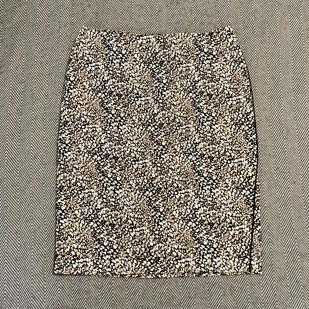 Adrianna Papell Patterned Pencil Skirt